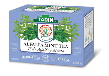 Tadin Herb & Tea Co. Hibiscus Herbal Tea. Caffeine Free. 24 Tea Bags. 1.44 oz. Pack of 3