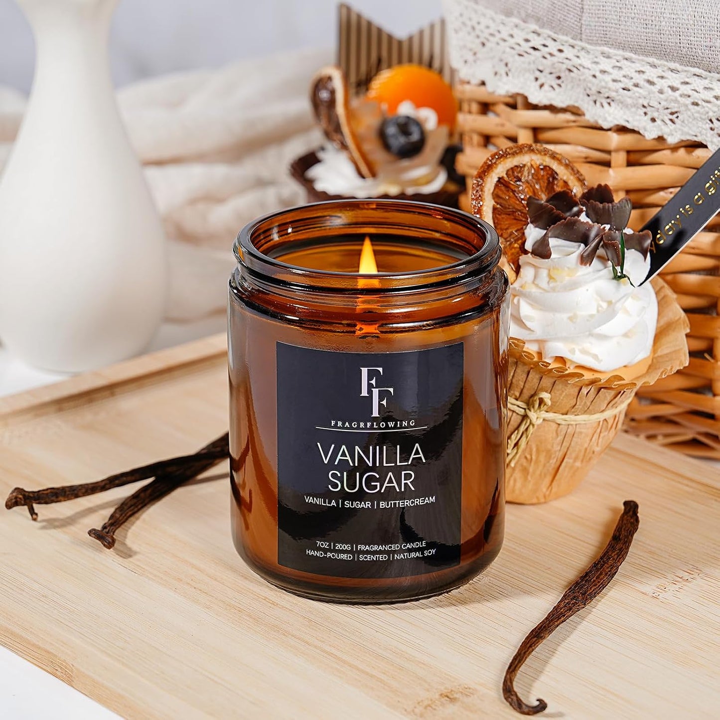 Scented Candles for Home Scented Aromatherapy Candles, 4 Pack 28 Oz Soy Wax Candle Gift Set Valentine's Day Gift for Women Men (Lavender/Vanilla//Sandalwood Rose/Moroccan Amber)