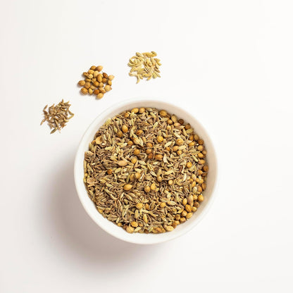 CCF Tea, Organic Cumin Coriander Fennel Tea, Ayurvedic Loose Leaf Tea to support Digestion*, Caffeine free, Herbal - 4.4 oz