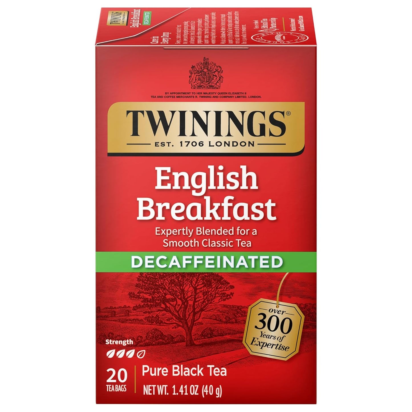 Twinings Mango & Pineapple Herbal Tea Individually Wrapped Bags, 20 Count (Pack of 1), Naturally Caffeine-Free, Enjoy Hot or Iced, 20 Teabags