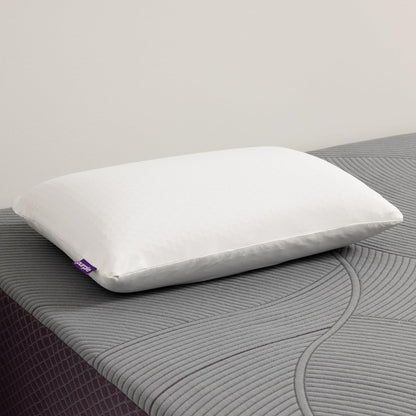 Purple Harmony Pillow - Medium Loft, Standard Size - Cooling Gel Neck and Side Sleeper Pillow, Weightless Medium Feel, GelFlex Grid and Talalay Latex Foam for Pressure-Relieving Support