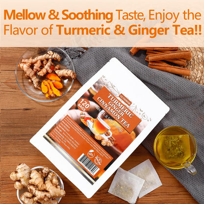 135 Premium Chamomile Tea Bags, Made with 100% Pure Natural Chamomile Flower, Caffeine Free & Non-GMO.