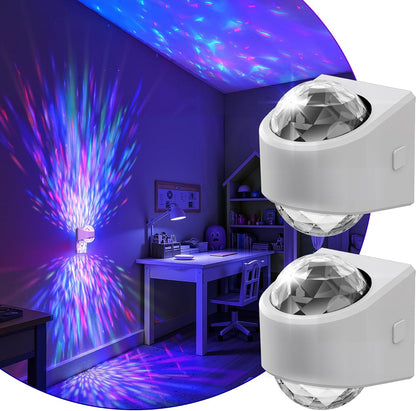 L LOHAS LED Night Light,Projector Night Light with Dusk to Dawn Sensor