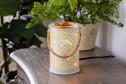 Candle Warmers ETC. Vintage Bulb Illumination Fragrance Warmer- Light-Up Warmer for Warming Scented Candle Wax Melts and Tarts to Freshen Room, Apothecary