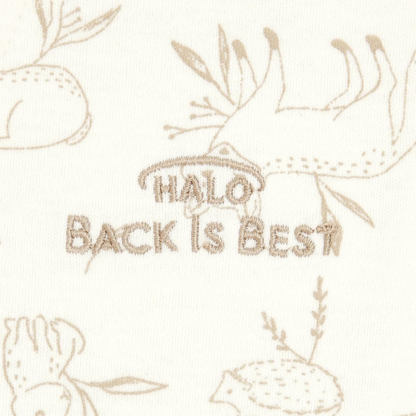 HALO SleepSack, 100% Cotton Wearable Blanket, Swaddle Transition Sleeping Bag, TOG 0.5, Ocean Life, Medium, 6-12 Months
