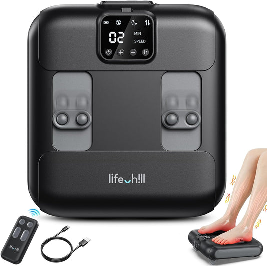 lifechill Foot Massager with Cordless [2026 Upgraded],Foot Massager for Plantar Fasciitis & Neuropathy, FSA Eligible HSA Office Desk Home Travel, Gift for Women Mom