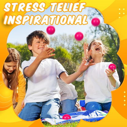 12 Pcs Blue Foam Stress Ball Squeeze Stress Relief Balls for Kids and Adults Hand Exercise Sensory Relief Toys for Anxiety ADHD Autism （Blue）