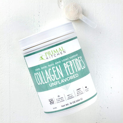 Primal Kitchen Matcha Collagen Keto Latte Powder, Sugar-Free Collagen Peptides, 9.33 Ounces