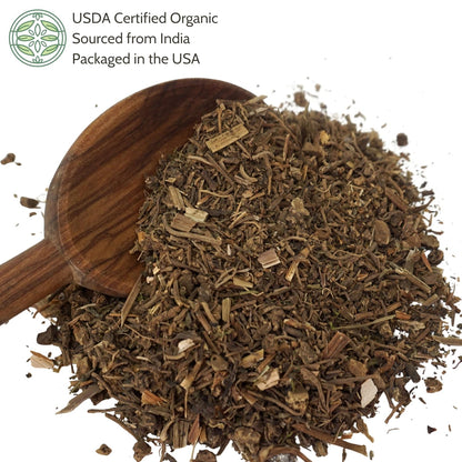 Elanen Naturals Organic Valerian Root 4 oz. (113g), USDA Certified Organic Valerian Root Herb Tea, Te De Valeriana Para Dormir, Valarian Officinalis Whole Loose Leaf, Cut & Sifted