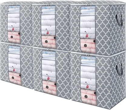 Storage Bags 3 Pack 100L Clothes Organization and Storage Containers