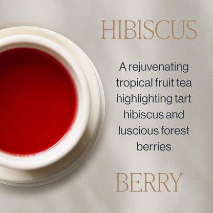 Rishi Tea Hibiscus Berry Organic Herbal Loose Leaf Tea, Caffeine Free, 4oz