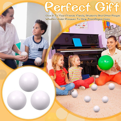 12 Pcs Blue Foam Stress Ball Squeeze Stress Relief Balls for Kids and Adults Hand Exercise Sensory Relief Toys for Anxiety ADHD Autism （Blue）