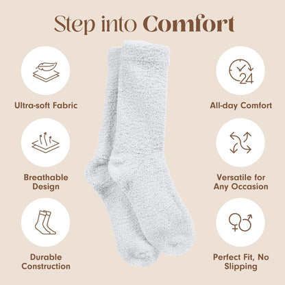 Unboxme Gifts Warm & Cozy Ultra-Luxe Cloud Sock, Gift for Women & Men