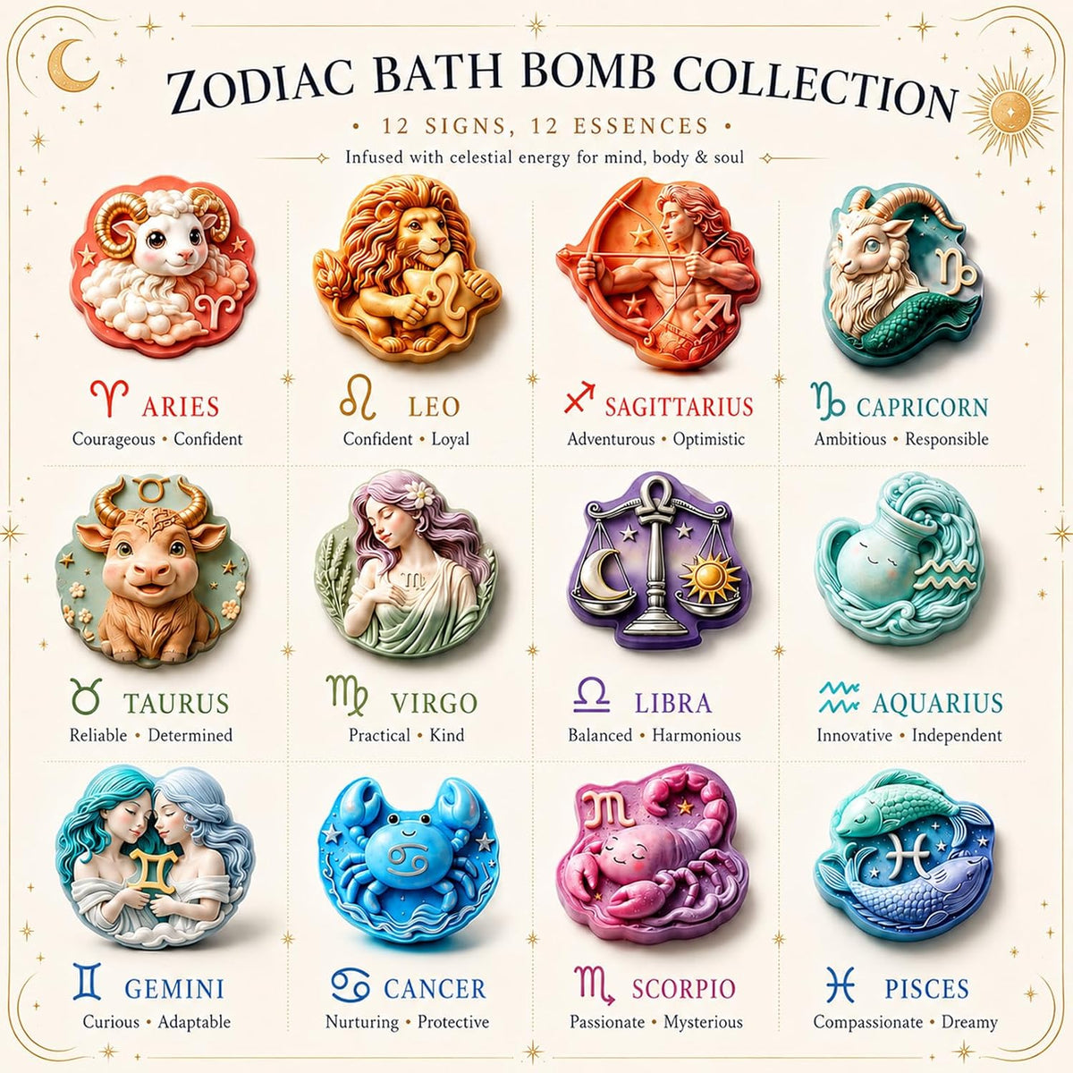 iHave Bath Bombs for Kids,12 Pack Gift Set Bubble Bath Spa Gifts for Women