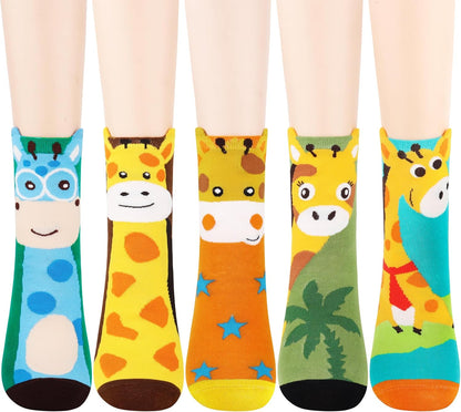 Jeasona Cute Cat Gifts for Women Animal Cat Socks Wife Mom Girlfriend Daughter