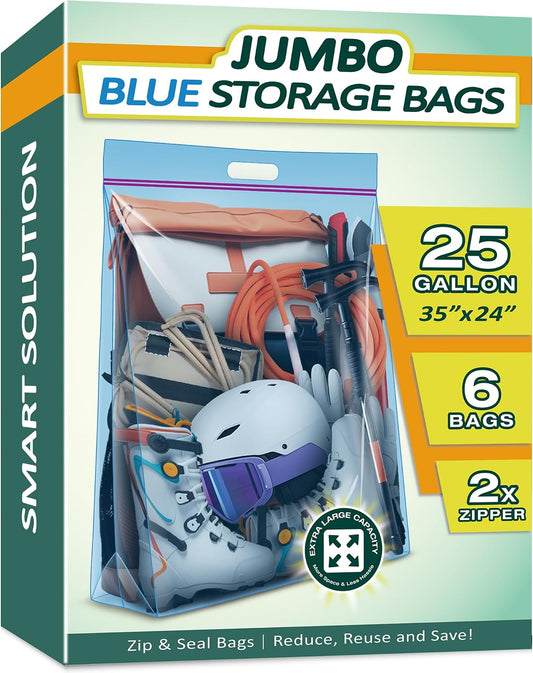 25 Gallon Storage Bags with Handles