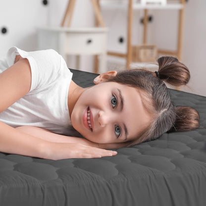 Utopia Bedding Waterproof Mattress Protector, Queen Mattress Pad, Noiseless Quilted Fitted Cover with Deep Pocket Stretches up to 16 Inches (White)