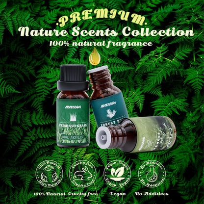 ARVIDSSON Floral Essential Oils Set, Natural Flower Essential Oil Gift for Women - Rose, Gardenia, Cherry Blossom, Honeysuckle, Lilac, Blue Lotus, Scented Oil for Diffuser, Valentines Day Gift for Her