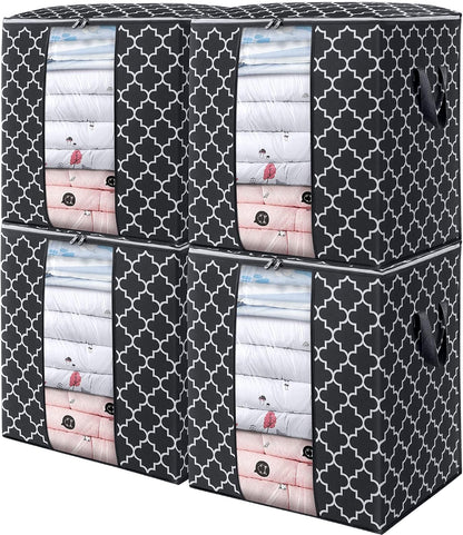 Storage Bags 3 Pack 100L Clothes Organization and Storage Containers