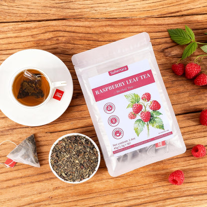 Raspberry Leaf Tea Bags,Natural Red Raspberry Leaves Herbal Tea Bags