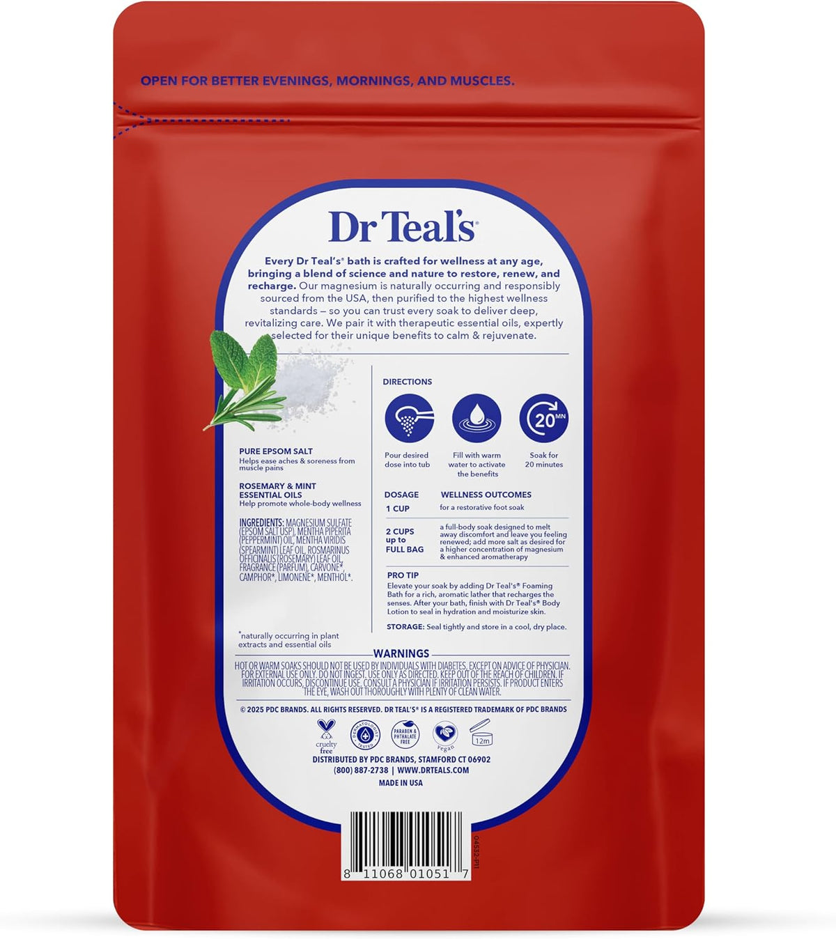 Advanced Dr. Teals Lavendar Scented Epsom Salt, 48 oz