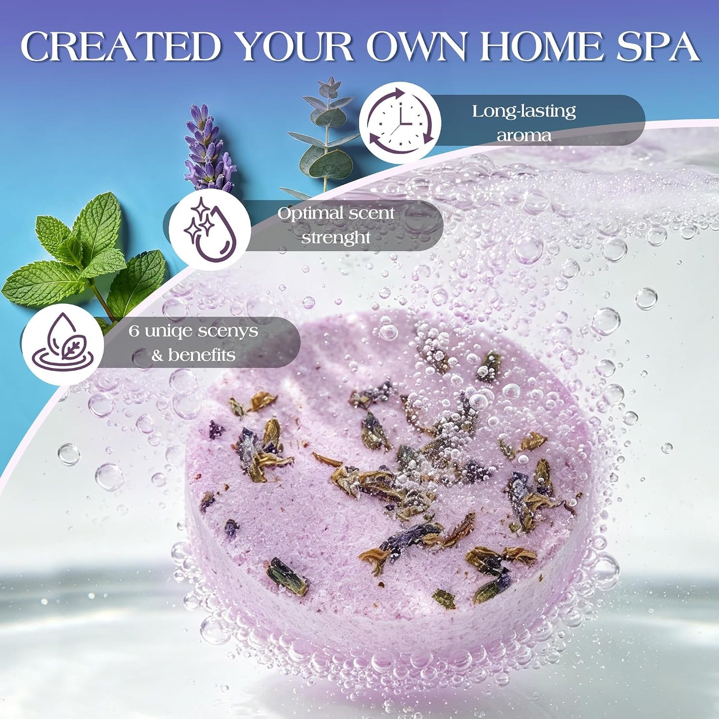 Shower Steamers Aromatherapy Birthday Gifts for Women-12 Pack Mothers Day Gifts,Gifts for Grandma,Wife,Mothers,Stress Relief and Relaxation Gifts for Women and Men,Created Your Own Home SPA