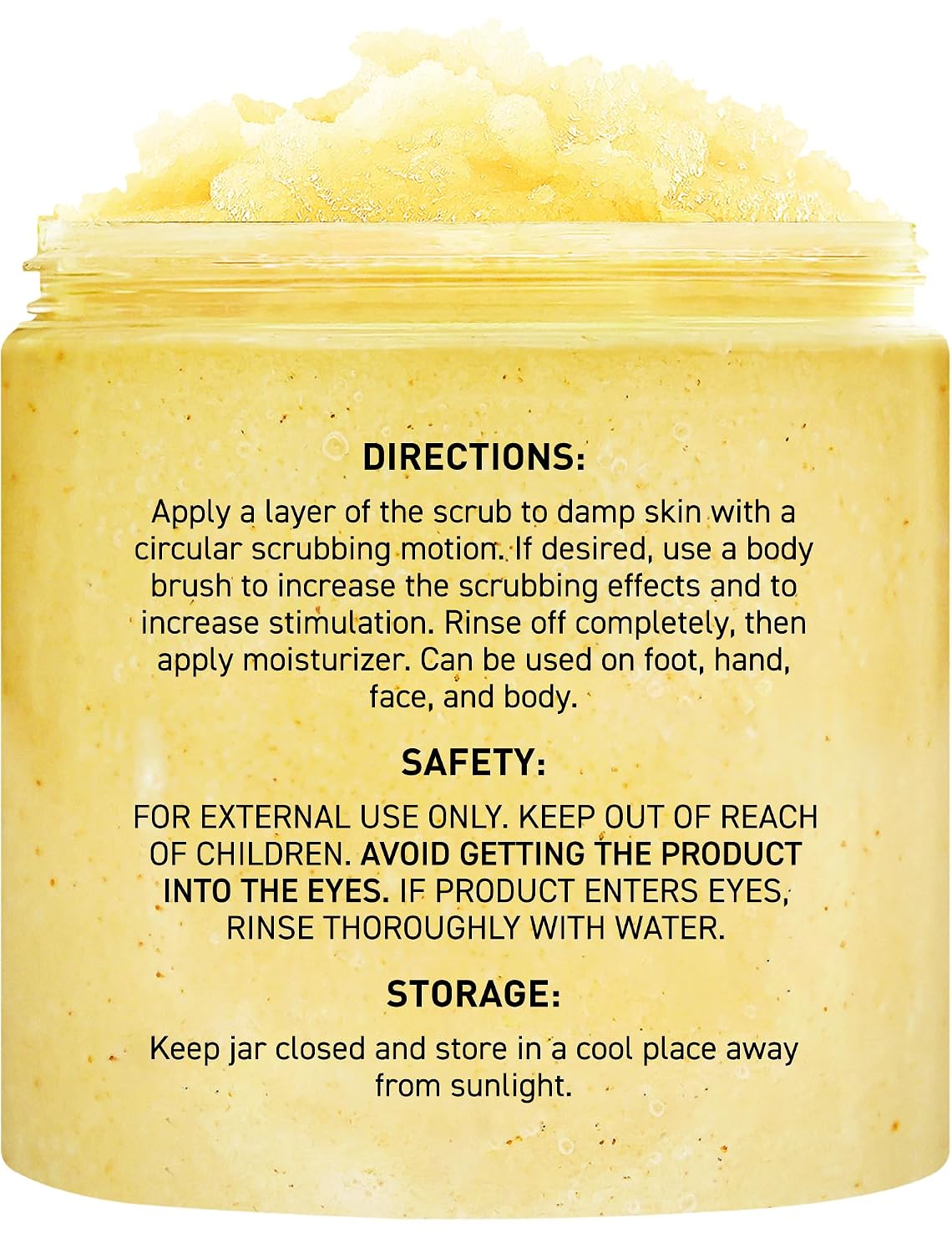 Brooklyn Botany Coconut Milk Body Scrub - Moisturizing and Exfoliating Body, Face, Hand, Foot Scrub - Fights Stretch Marks, Fine Lines, Wrinkles - Great Gifts for Women & Men - 10 oz