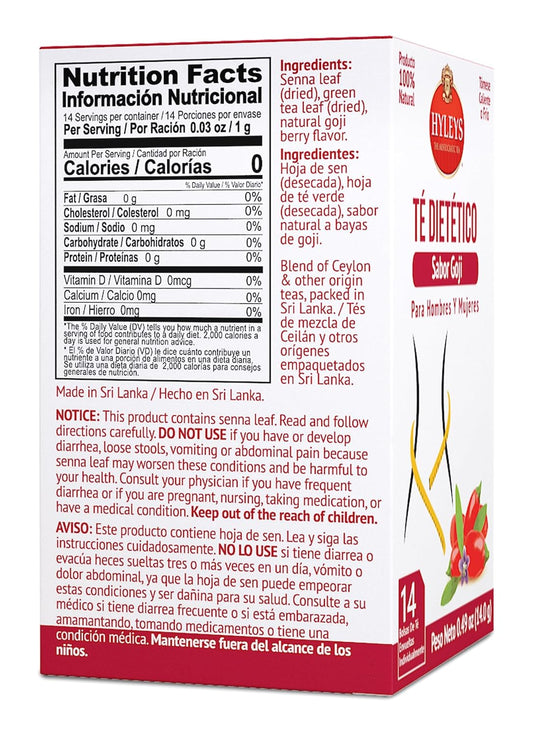 Hyleys Dandelion Root & Green Tea with Milk Thistle and Licorice Root - Herbal Detox Blend - 25 Tea Bags