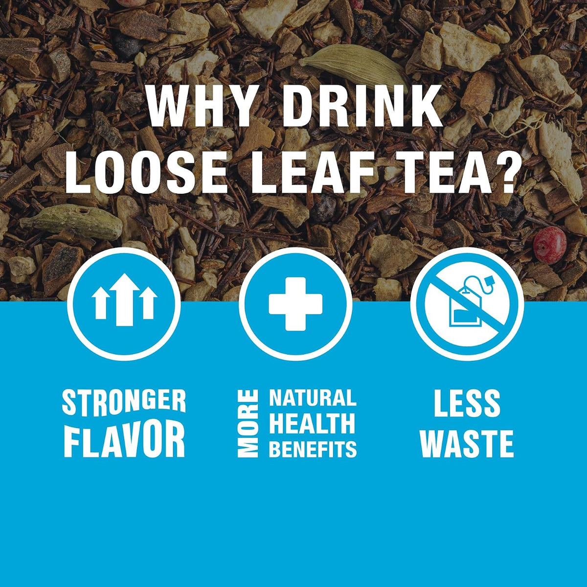 Tiesta Tea Cozy Chai Loose Leaf Spiced Chai Rooibos Tea 2.5oz
