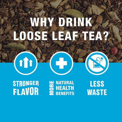 Tiesta Tea Cozy Chai Loose Leaf Spiced Chai Rooibos Tea 2.5oz