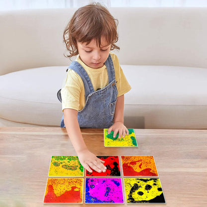 Onyoloy Sensory Soft Gel Liquid Toys - Hexagon Sensory Motion Fidget