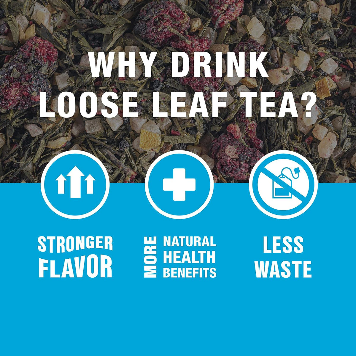 Tiesta Tea Blackberry Bellini Blackberry Citrus Green Tea Loose Leaf 2.5oz