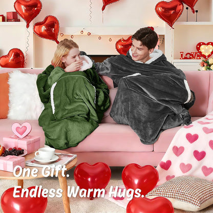 yescool Wearable Blanket Hoodie as Christmas Birthday Gifts for Women Mom - Colors B