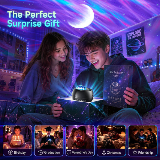 One Fire Northern Lights Projector Galaxy 7-15 Year Old Boy Birthday Gifts