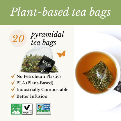 Wild Bliss Organic Wild Thyme Tea - Respiratory Support - 20 Tea Bags