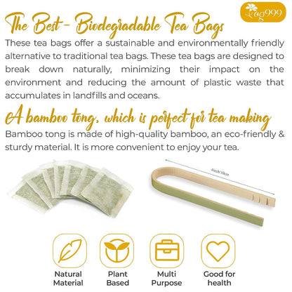 TOG999, 60 Bags Premium Turmeric Ginger Cinnamon Tea. Upgraded Version. Improve Digestion, Support Brain, Weight, Skin and Sleep. Eco-Conscious Tea Bags. No Sugar, No Caffeine, No Gluten, Vegan.