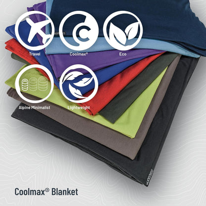 COCOON - Premium - Coolmax - Travel Blanket - Black