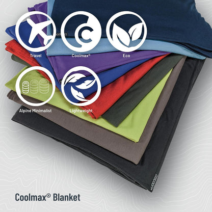 COCOON Coolmax Travel Blanket - Black