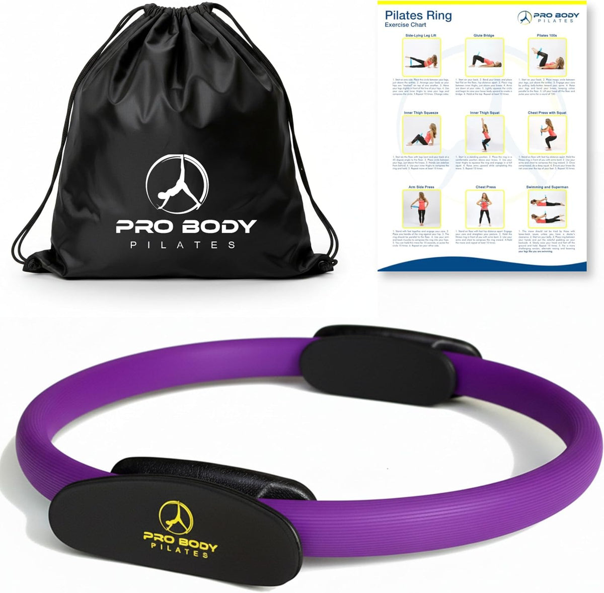 ProBody Pilates Circle - 14 Inch Magic Circle Pilates Ring