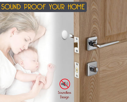 ProStoppr® Door Stoppers - Large 3.15" - Strong Adhesive Backing