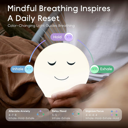 Breathing Pal, Anxiety Relief Kid Breathing Light for Calm Down Corner