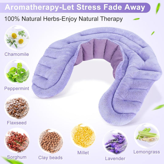 SuzziPad Neck & Shoulder Heating Pad Microwavable for Discomfort Reduction