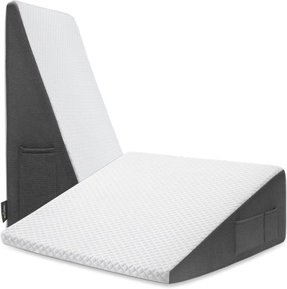 Cozymaker 7.5-inch Bed Wedge Pillow for Sleeping Back Support Pain Relief