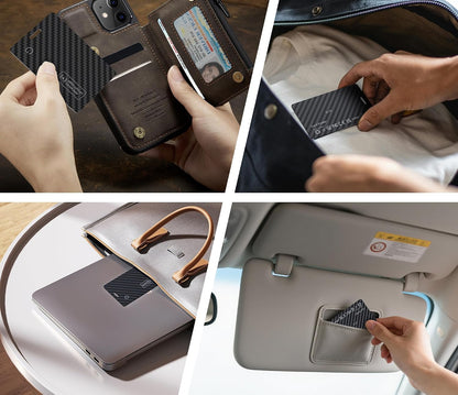 Wallet Tracker Card Compatible with Apple Find My (iOS Only)