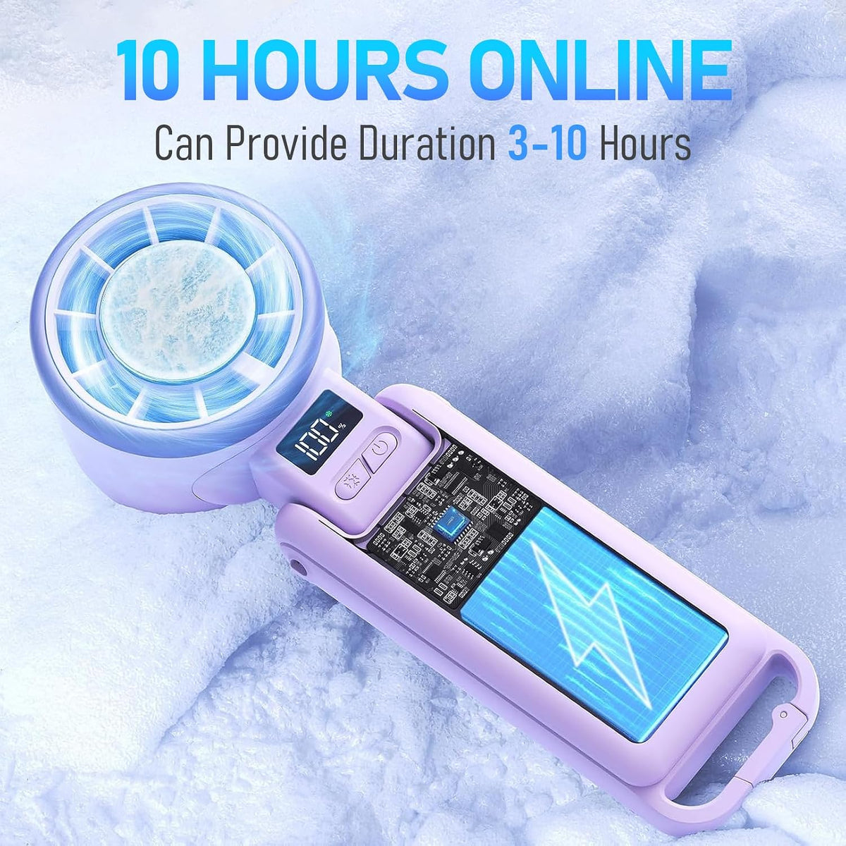 PlayHot Portable Handheld Cooling Fan, Travel Essentials, Gifts for Women
