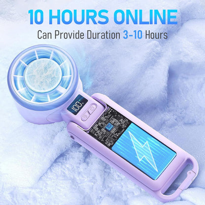 PlayHot Portable Handheld Cooling Fan, Travel Essentials, Gifts for Women