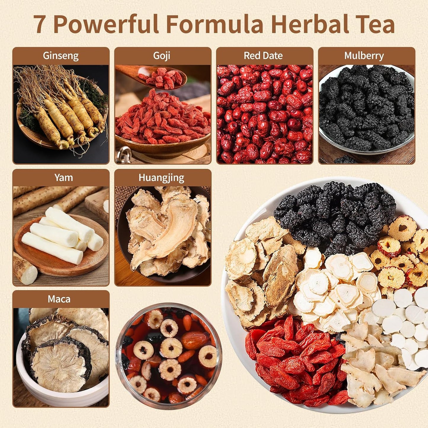 Loose Leaf Tea Sampler, 5 Natural Assorted Tea Gift Set For Tea Lovers
