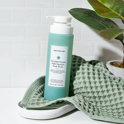 Naturium The Smoother Glycolic Acid Exfoliating Body Wash, Soft & Smoothing Cleanser, 16.9 oz