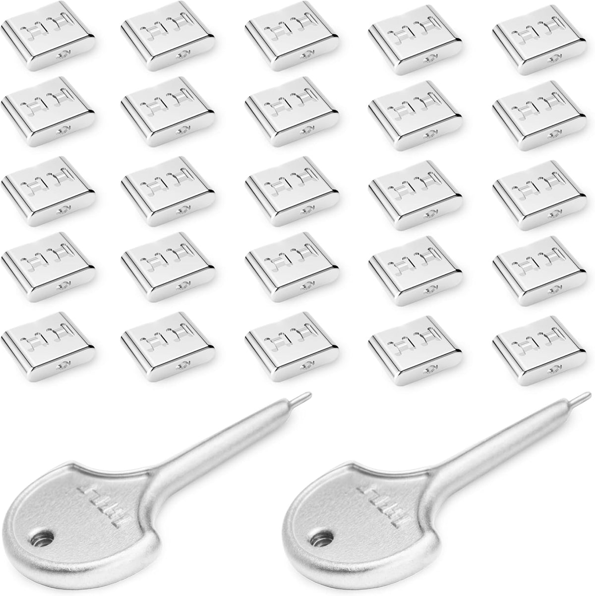 USB C Port Blockers, Stainless Steel Security Locks with Key