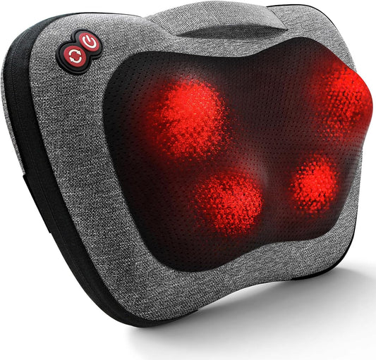 VIKTOR JURGEN Shiatsu Back Massager with Heat, Deep Tissue for Pain Relief